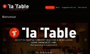 Restaurantlatable.fr thumbnail