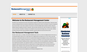 Restaurantmanagementcenter.com thumbnail