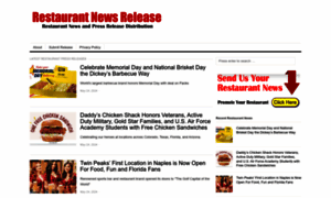 Restaurantnewsrelease.com thumbnail