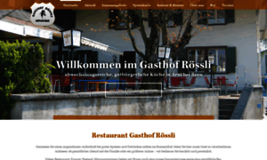 Restaurantroessli.ch thumbnail