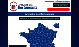 Restaurants-annuaire.fr thumbnail