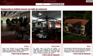 Restaurants-ardeche.fr thumbnail