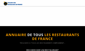 Restaurants-de-france.fr thumbnail