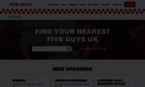 Restaurants.fiveguys.co.uk thumbnail