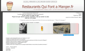 Restaurantsquifontamanger.fr thumbnail