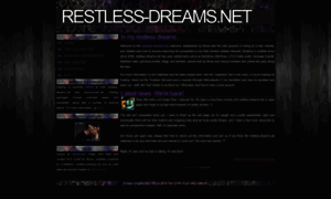 Restless-dreams.net thumbnail