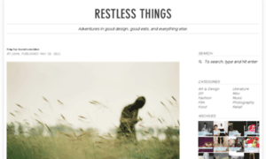 Restlessthings.net thumbnail