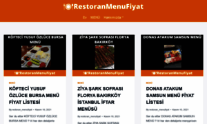 Restoranmenufiyat.com thumbnail