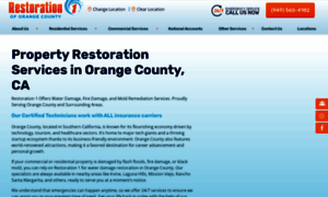 Restoration1oforangecounty.com thumbnail