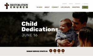 Restorationchurch.com thumbnail