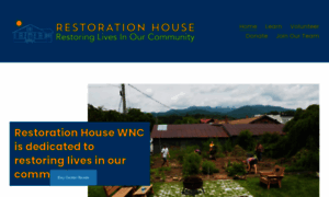 Restorationhousewnc.org thumbnail