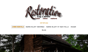 Restorationlogcabinrentals.com thumbnail