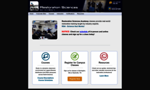 Restorationsciencesacademy.com thumbnail
