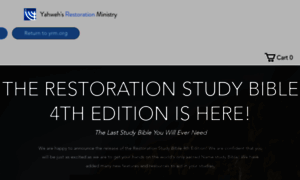 Restorationstudybible.com thumbnail