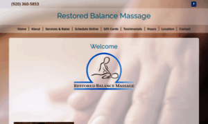 Restoredbalancemassage.com thumbnail