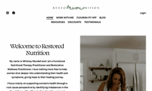 Restorednutrition.co thumbnail