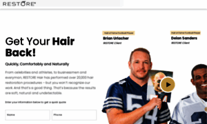 Restorehair.com thumbnail