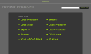 Restricted-stresser.info thumbnail