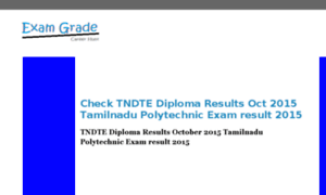 Result.examgrade.co.in thumbnail
