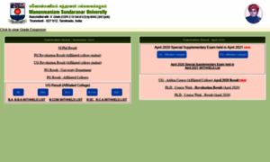 Result.msuexamresult.in thumbnail