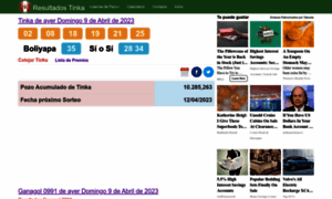 Resultadosdetinka.com thumbnail