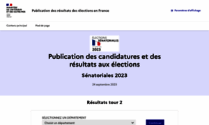 Resultats-elections.interieur.gouv.fr thumbnail