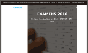 Resultats-examens-2016.net thumbnail
