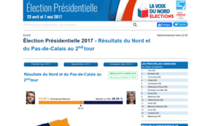Resultats-presidentielle-2017.nordlittoral.fr thumbnail
