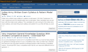 Resultncutoff.co.in thumbnail