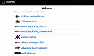 Results.alphatiming.co.uk thumbnail