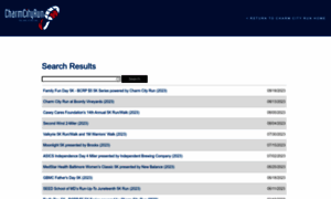 Results.charmcityrun.com thumbnail