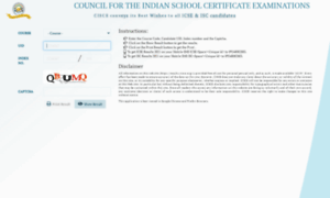 Results.cisce.org thumbnail