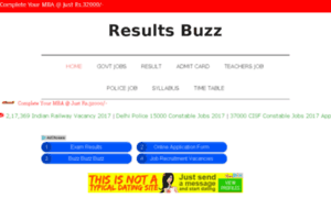 Resultsbuzz.co.in thumbnail