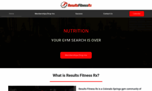 Resultsfitnessrx.com thumbnail