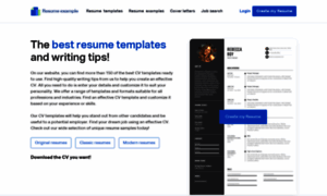 Resume-example.com thumbnail