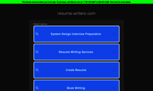 Resume-writers.com thumbnail