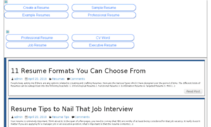 Resumedesign.tk thumbnail