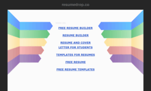 Resumedrop.co thumbnail