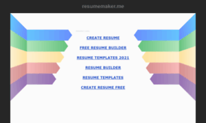 Resumemaker.me thumbnail