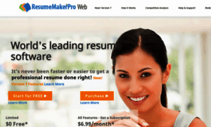Resumemakerpro.com thumbnail
