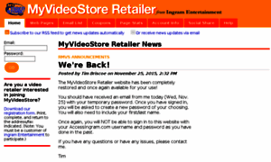 Retailer.myvideostore.com thumbnail