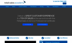 Retailsalesacademy.co.uk thumbnail