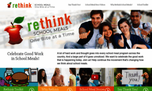Rethinkschoolmeals.com thumbnail