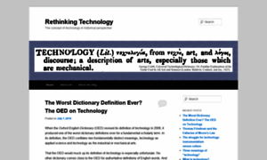 Rethinktechnology.wordpress.com thumbnail