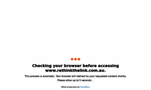 Rethinkthelink.com.au thumbnail