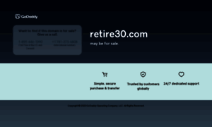Retire30.com thumbnail