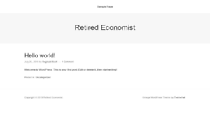 Retiredeconomist.info thumbnail