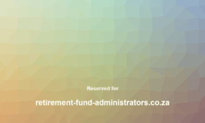 Retirement-fund-administrators.co.za thumbnail