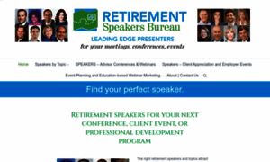 Retirement-speakers-bureau.com thumbnail