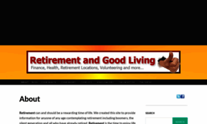Retirementandgoodliving.com thumbnail